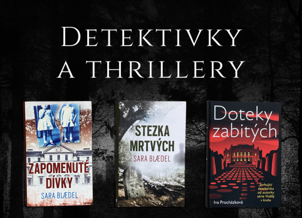 5 zajímavých novinek mezi thrillery a detektivkami