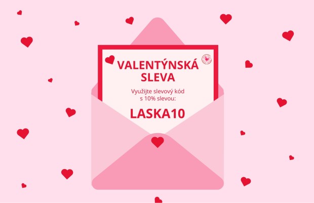 Valentýnská sleva s 10% slevou