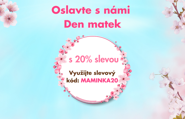 Den matek slavíme slevou 20 % na e-shopu!