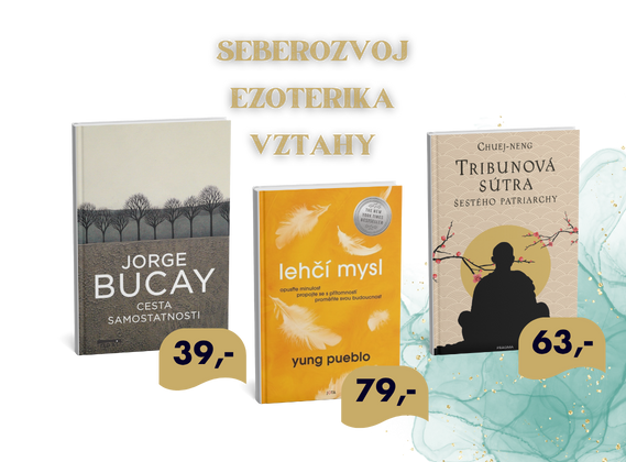 🪷SLEVA 20 % na čtení o vztazích, seberozvoji a ezoterice