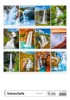 Waterfalls 2024 - nástěnný kalendář