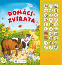 Domácí zvířata - kniha se zvuky