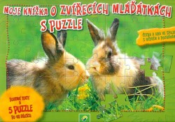 Moje knížka o zvířecích mláďátkách s puzzle