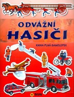 Odvážní hasiči - Kniha plná samolepek