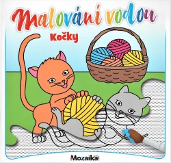 Malování vodou - Kočky