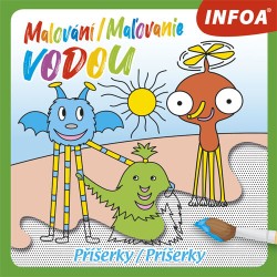 Malování vodou - Příšerky
