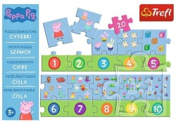 Puzzle 20 Čísla Peppa Pig