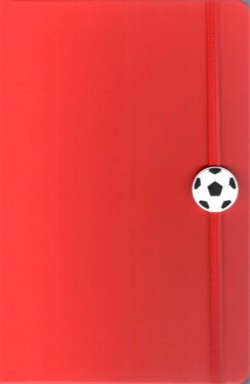 Zápisník Rowan A5 fotbalový míč mix barev