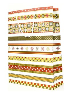 Dárková taška Vánoce 33x9,6x41