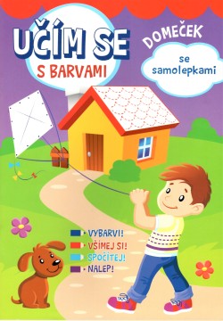 Učím se s barvami - Domeček