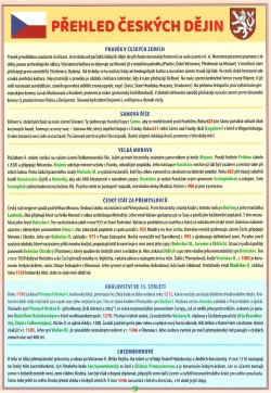 Pomůcka pro školáky Přehled českých dějin