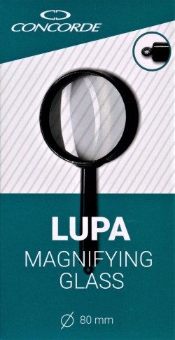 Lupa 80 mm plast