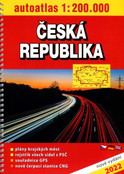 Česká republika autoatlas 1:200 000