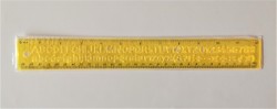 Pravítko 30 cm FLEXI - písmena
