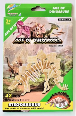 Puzzle 3D dinosaurus