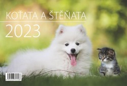 Koťata a štěňata 2023 stolní