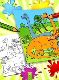 Omalovánky Dinosauři