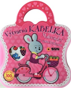 Výtvarná kabelka - Malovánky se samolepkami