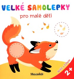 Velké samolepky pro malé děti - liška