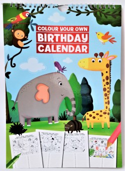 Kalendář k domalování