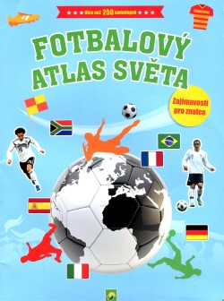 Fotbalový atlas světa s 250 samolepkami