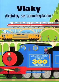 Vlaky - Aktivity se samolepkami