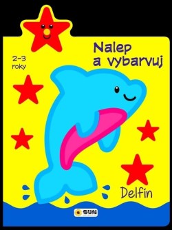 Nalep a vybarvuj - Delfín