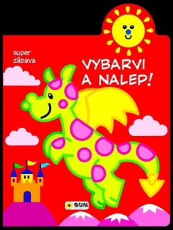 Vybarvi a nalep - Dráček