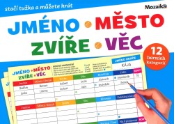 Blok - Jméno, město, zvíře, věc