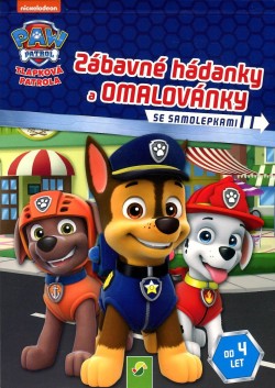 Paw Patrol zábavné hádanky a omalovánky