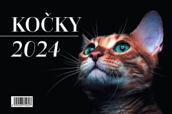 Kočky 2024 - stolní kalendář