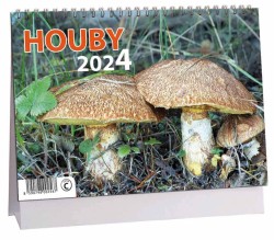Houby 2024 - stolní kalendář