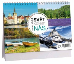 Svět kolem nás 2024 - stolní kalendář