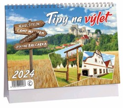 Tipy na výlet 2024 - stolní kalendář