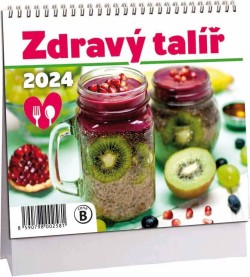 Zdravý talíř 2024 - stolní mini kalendář