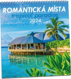 Romantická místa 2024 - nástěnný kalendář