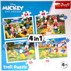 Puzzle 4v1 Mickey