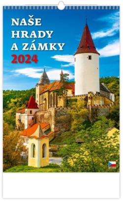 Naše hrady a zámky 2024 - nástěnný kalendář