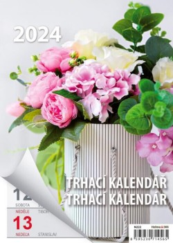 Týdenní trhací kalendář A5 2024