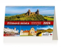 Filmová místa 2024 - stolní kalendař