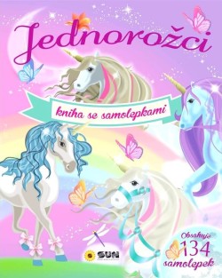 Jednorožci - Kniha se samolepkami