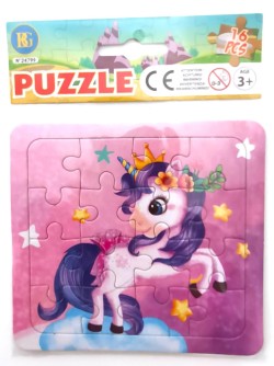 Puzzle jednorožec 16 dílků s o