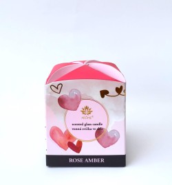 Svíčka 90 g Love Rose Amber