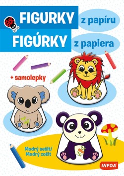 Figurky z papíru Modrý sešit