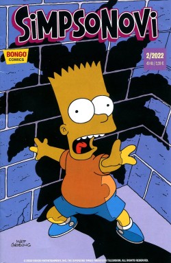 Časopis Simpsonovi 02/2022