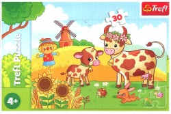 Puzzle 30D Krávy