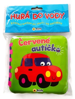Červené autíčko Hurá do vody