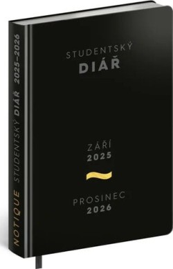 Diář 2025/2026 18měsíční Academia studentský