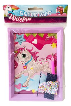 Unicorn sada lepení barevných kamínků