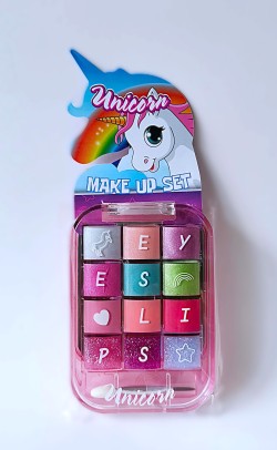 Unicorn make-up paletka se zrcátkem